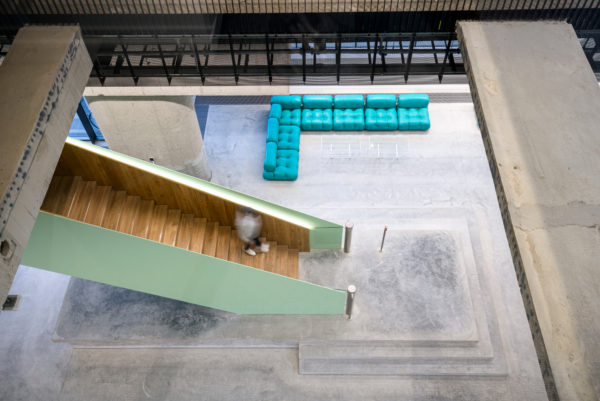 WPP Amsterdam interior stairs